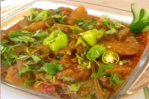 My Family Favorite recipe|you can't imagine how much it is tasty|Cream style Brinjal potato curry