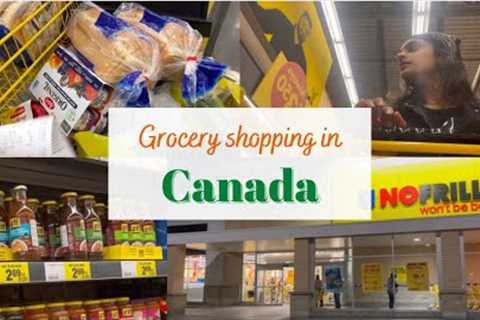 Grocery shopping in Canada🍁 | Kainthkaur
