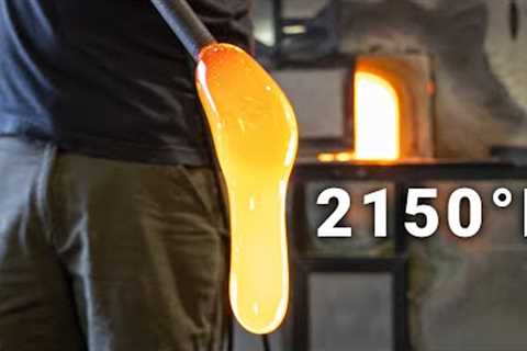 How a Glass Blowing Craftsman Turns Lava Into Art