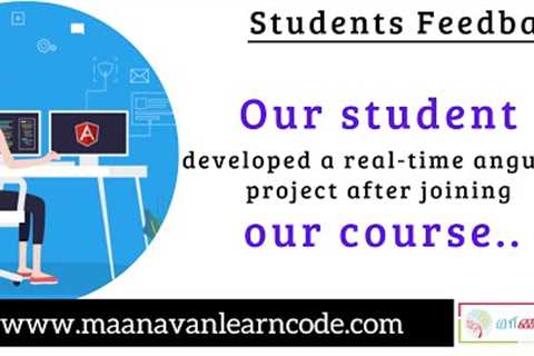 MaanavaN Learn Code | Students Feedback | Review | www.maanavanlearncode.com