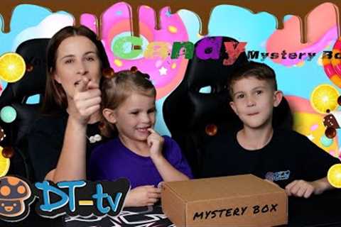 DT-tv || Unboxing a Candy/Sweet mystery box. #unboxing #mysterybox #tastetest #dttv