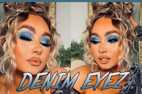 DENIM EYES | Get Ready With Me Makeup Tutorial