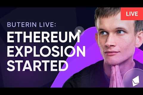 Vitalik Buterin Explains How 1 Ethereum Could Reach OVER $5,000 PER COIN! Merge News!
