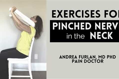 Exercises for pinched nerve in the neck (Cervical Radiculopathy) and neck pain relief