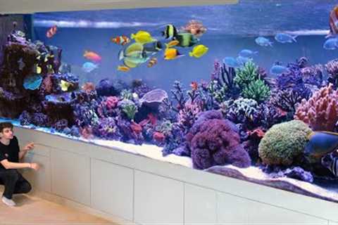 $1,000,499,000 HOME AQUARIUM TOUR! - Inside Dubai's *BILLIONAIRE* Palm Island House!
