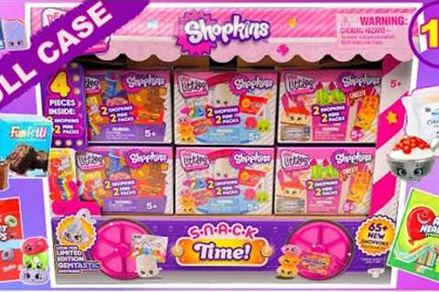 FULL CASE! UNBOXING SHOPKINS REAL LITTLES SNACK TIME!! REAL LITTLES FRIDAY #11!