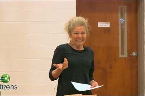 Apple Cobbler cooking with Susan Huff