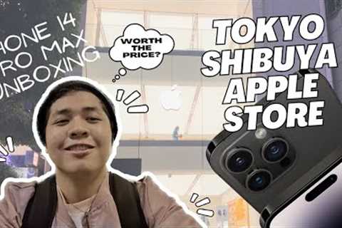 IPHONE 14 PRO MAX UNBOXING / SHIBUYA APPLE STORE JAPAN / KATAS NG KALTAS
