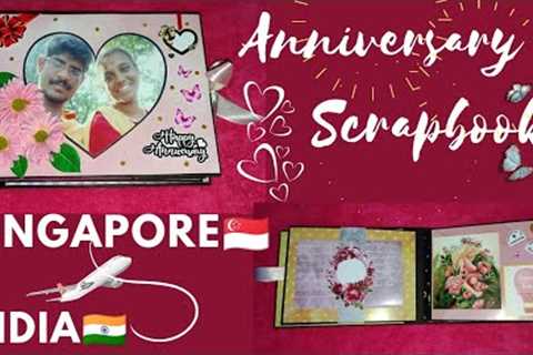 Anniversary Scrapbook. Scrapbook for Wedding Anniversary.Love Album.Gift for Husband.BestCoupleAlbum