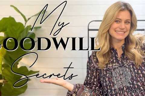 10 GOODWILL SHOPPING SECRETS | Tips From A Professional Thrifter | 2022 |