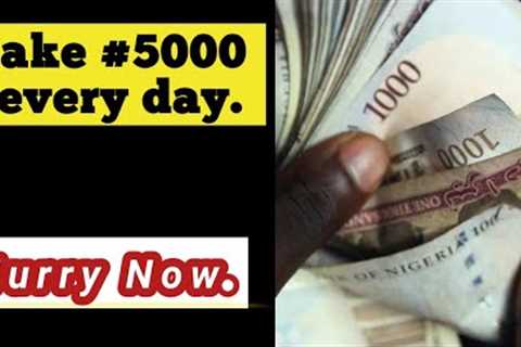 How to make money online in Nigeria without investment/make money online in nigeria with your phone