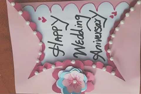wedding anniversary for gift husband/anniversary card gift .