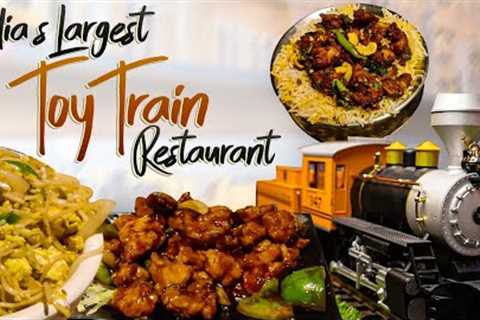 India's Largest Toy Train Restaurant | Train Themed Restaurant | Platform 65 Train Restaurant
