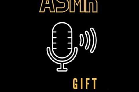 ASMR Gift Wrapping, No Talking, Wrapping presents, Wrapping Christmas Presents, Dark Screen