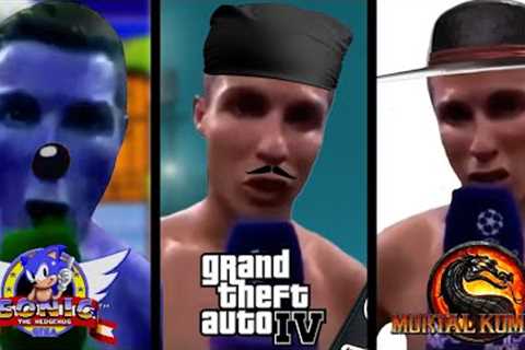 Cristiano Ronaldo Siuuu in different games
