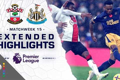Southampton v. Newcastle United | PREMIER LEAGUE HIGHLIGHTS | 11/6/2022 | NBC Sports