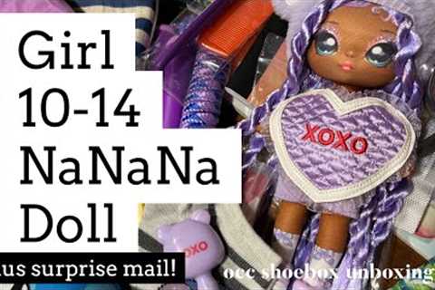 Girl 10-14 | NaNaNa Doll | OCC Shoebox Unboxing | and sweet mail!!