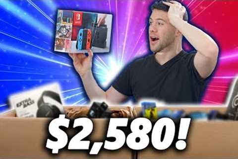 I Paid $430 for $2,580 Worth of MYSTERY TECH! Amazon Returns Pallet Unboxing!