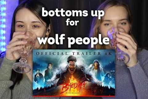 Russian Girls React to Bhediya: Official Trailer