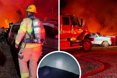 California Home Goes Up In Flames After Witnesses Saw Fireball Falling from Sky