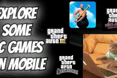 EXPLORE SOME PC GAMES ON MOBILE AND CHACK HER PRICE // GAMING // GETTING OVER IT