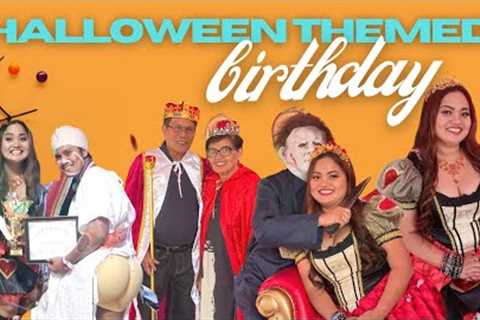 Halloween Themed Birthday Party, Games, and Mechanical Bull