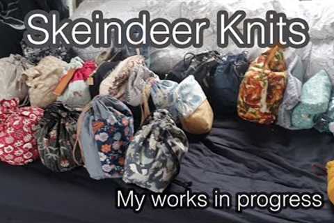 Skeindeer Knits: Going through my knitting works in progress