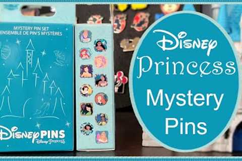 Disney Pin Unboxing | Disney Princess Mystery Pins