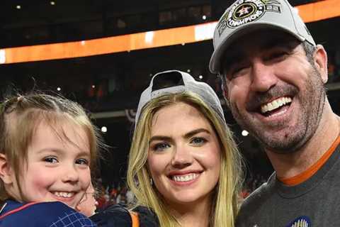 Kate Upton and Justin Verlander Celebrate World Series Win With Their Daughter Genevieve