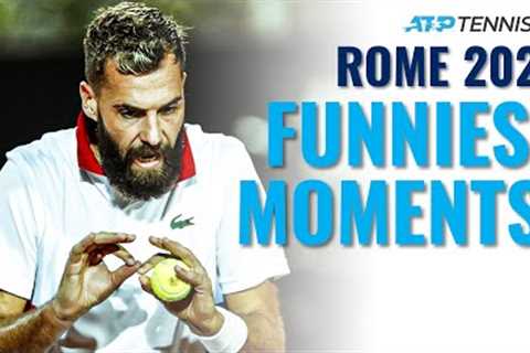 Lights-Out Tennis &amp; Paire Antics in Funny Moments &amp; Fails from Rome 2020!