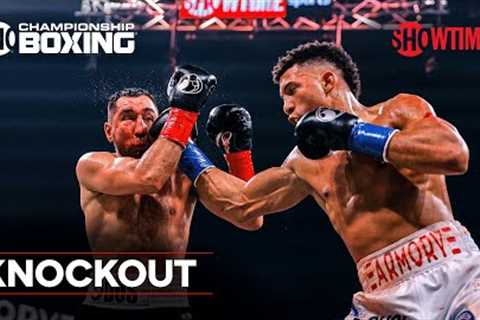 David Morrell Jr. Scores Crazy Knockout Of Aidos Yerbossynuly | SHOWTIME CHAMPIONSHIP BOXING