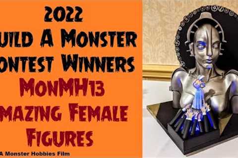 Monster Hobbies Build A Monster Contest 2022 - MonMH13 Amazing Female Figures - Winners
