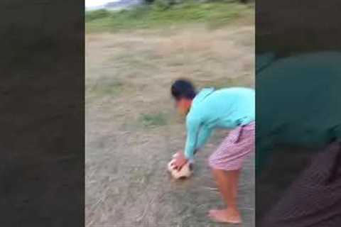 real prank on football.....