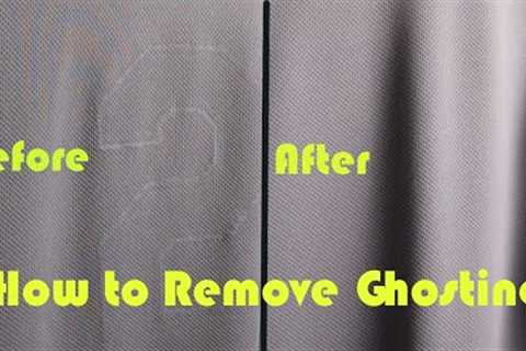 How To Remove Ghosting from a Jersey - Basic Technique