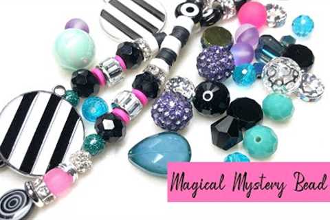 Magical Mystery Bead Box Monthly Subscription Unboxing October 2022 from @Jesse James Beads!🪲🧃🖤🤍