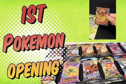 Pokémon unboxing episode 1. Our first Pokémon opening,  father and daughter