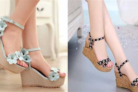 MOST BEAUTIFUL WEDGE SHOES IDEAS FOR GIRLS | NEW VARIETY |