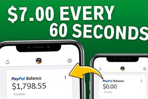Earn $7.00 Every 60 Seconds By Just Watching Videos! | Make Money Online 2022