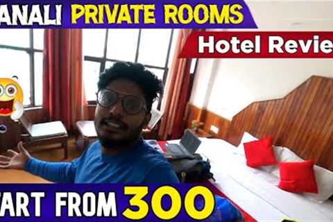 Manali Best Budget Room Start From 300 | Hotel Hadimba Palace | Manali Hotel Review #manali #travel