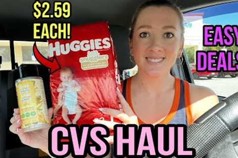 CVS Haul - Huggies For $2.59 each! Tons of EASY DEALS! 11/6-12/22