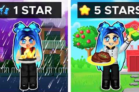 From NOTHING to FAMOUS CHEF in Roblox!