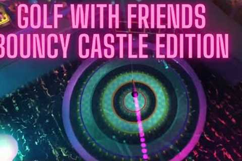 Golfing With Friends (Bounce Castle) #golfwithfriends