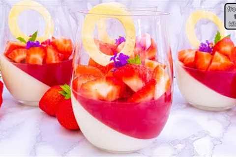 Strawberry Dessert Recipe | Easy To Make