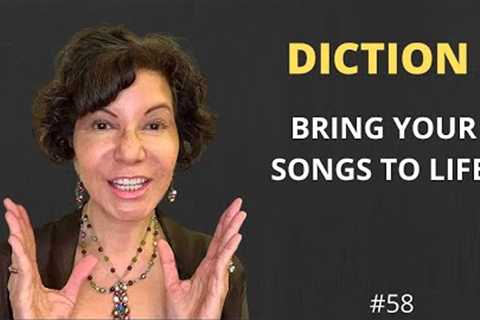 Better Diction in Singing - MAKE YOUR VOICE COME TO LIFE!