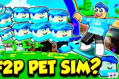 PET SIMULATOR BUT IT'S FREE TO PLAY...
