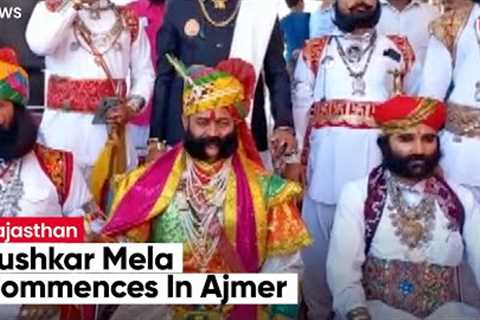 One Of The Most Famous Fairs Of India, Pushkar Mela Commenced In Ajmer, Rajasthan
