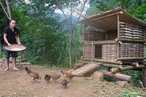 Move the chicken coop and get a big surprise, the confide of Primitive Skills (ep190)