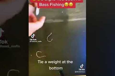 5 signs you stink at bass fishing. #bassfishing #fishing #krakenbass #fishtok #bassfishingtips