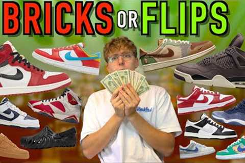 CHICAGO 1's FINALLY HERE! Sneaker Releases BRICKS or FLIPS | Maniere x Jordan 4, Huf x NikeSB