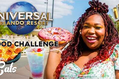 Ultimate Universal Challenge: Trying All Of The Universal Studios Florida Treats | Delish
